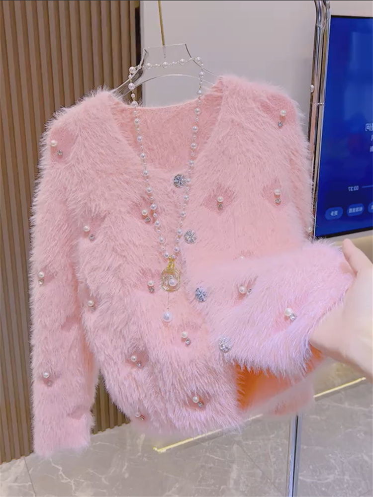 Embellish Knit - Ağır İşlemeli Uzun Kollu Örme Kazak