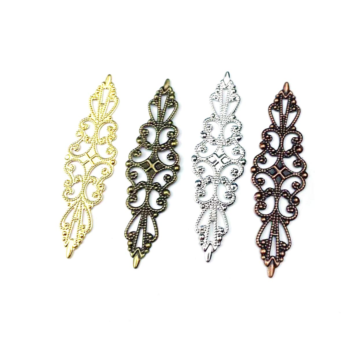 Craft Embellishment - 200 adet içi boş eşkenar dörtgen