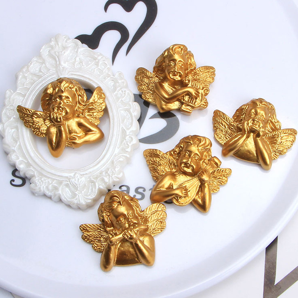 Embellishment Crafts - 15 adet Reçine Melek Aksesuarları Zanaat