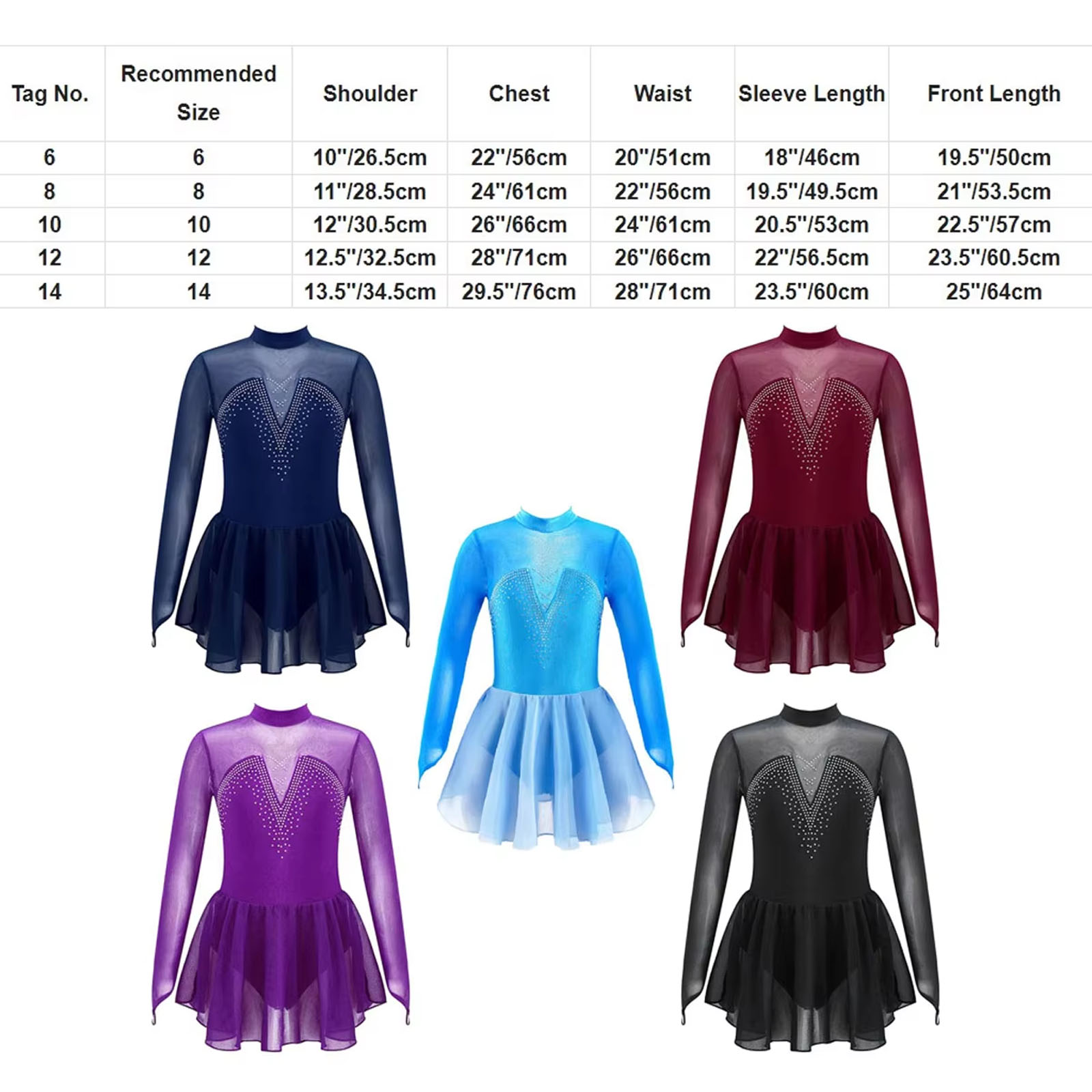 Çocuklar Kız Artistik Patinaj  - Rhinestone Banding Trim incelemesi ve fiyatı