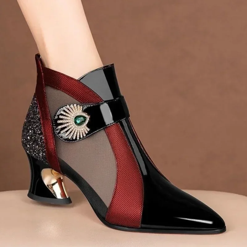 Yaz nefes kadın sandalet ile R - Sew On Rhinestone incelemesi ve fiyatı