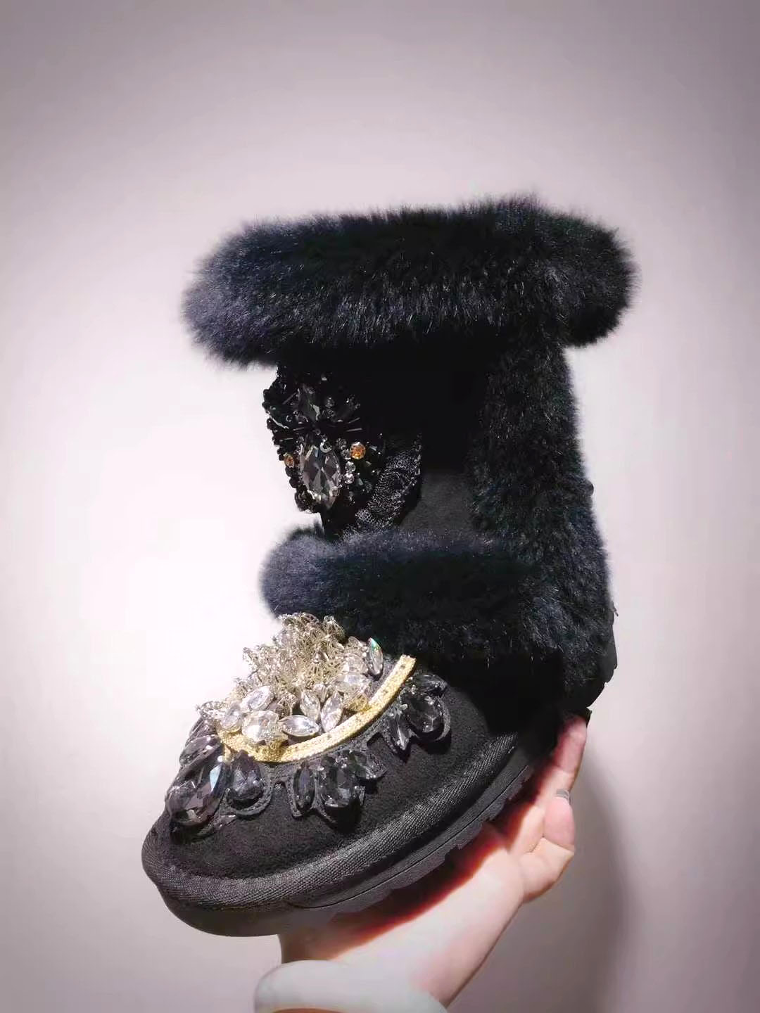 Bling Siyah Beyaz Mücevher Tak - Sew On Rhinestone incelemesi ve fiyatı