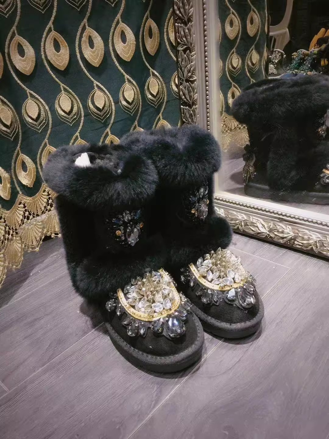 Bling Siyah Beyaz Mücevher Tak - Sew On Rhinestone incelemesi ve fiyatı