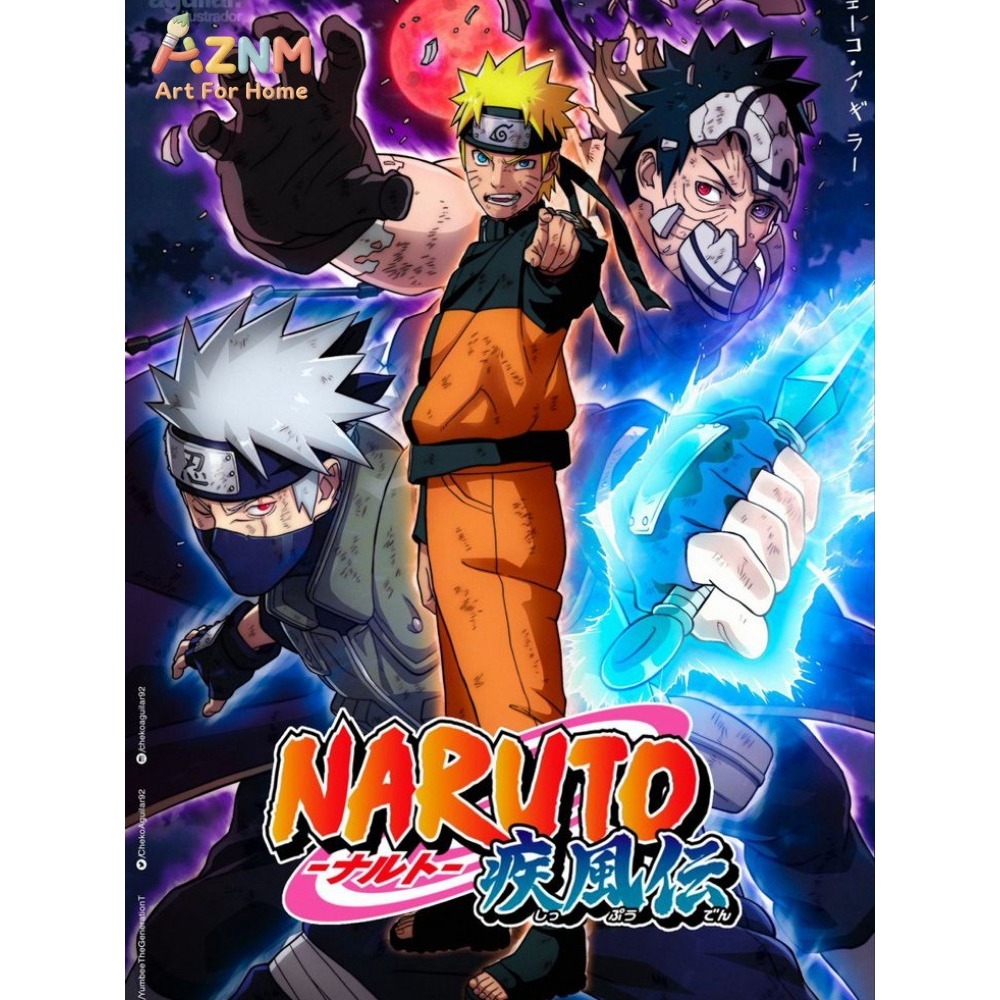 Çerçevesiz 1 adet Naruto Sınıf - Embroidery Embellishments incelemesi ve fiyatı