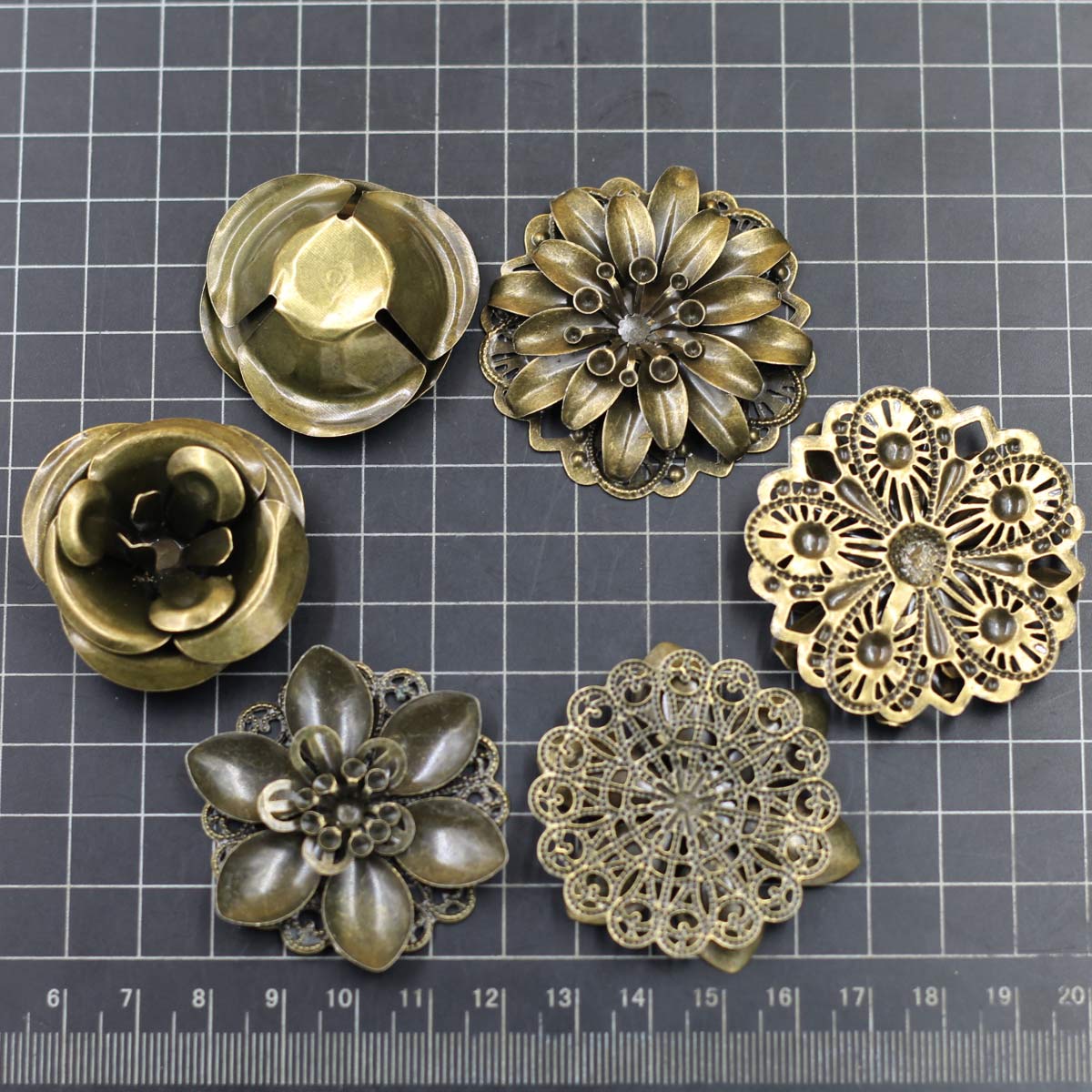 6 Adet Bezemeler Kombinasyonu  - Embellishment Crafts incelemesi ve fiyatı