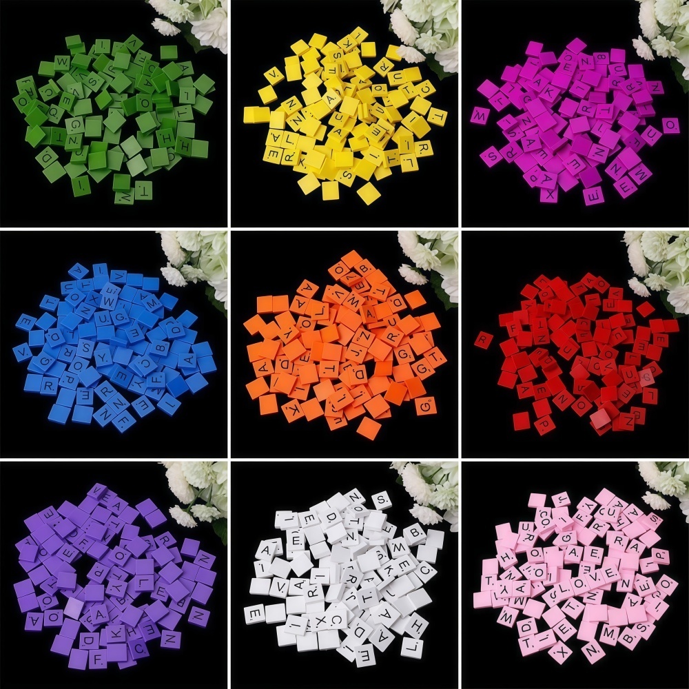 100 adet ahşap harf küpleri, e - Craft Embellishment incelemesi ve fiyatı