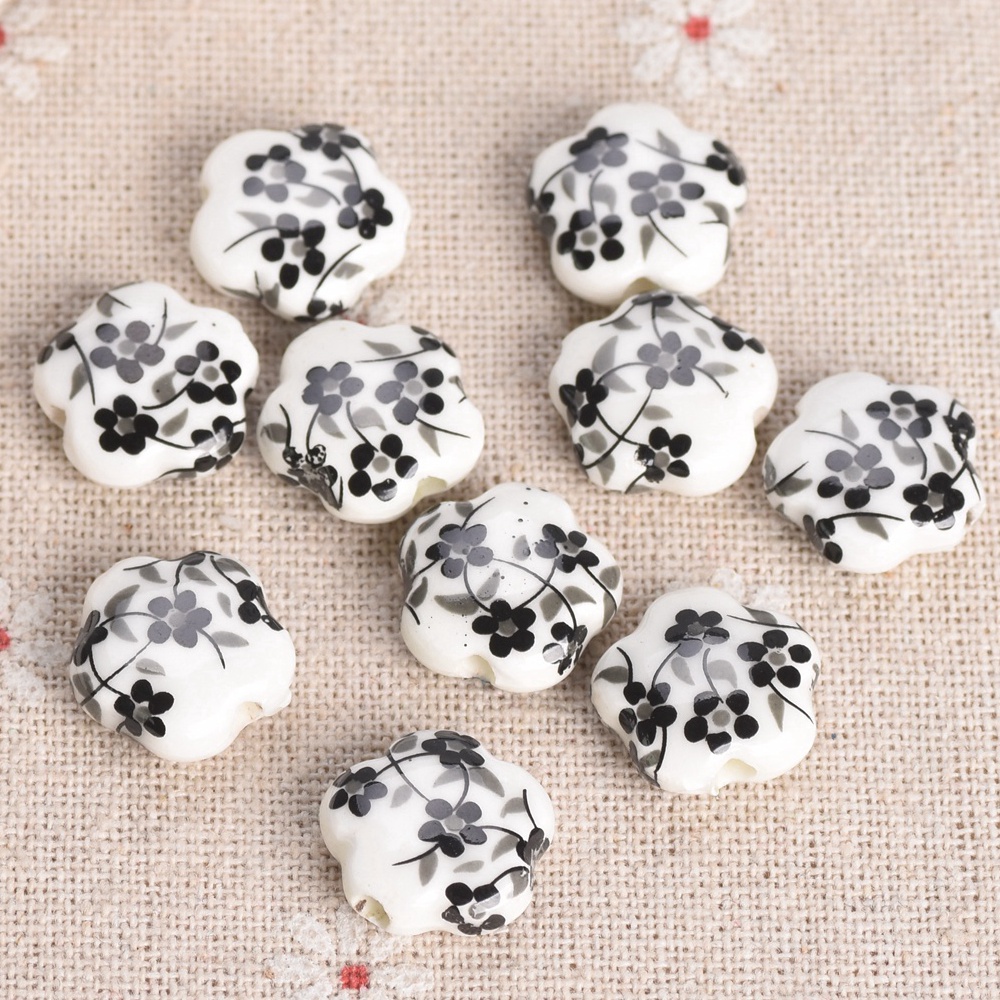 10 adet 15mm Çiçek Şekli Desen - Embellishment Crafts incelemesi ve fiyatı